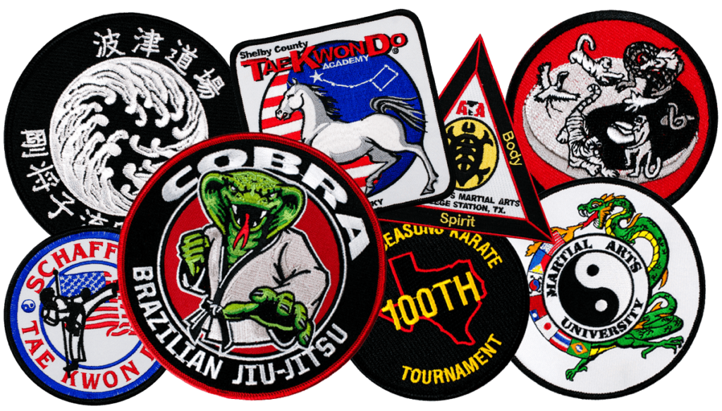 Woven BJJ Patches